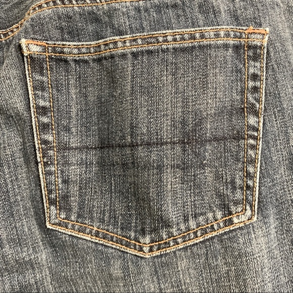 American Eagle Boy Fit Jeans Medium Wash - Size 14 - Picture 6 of 12